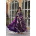 Picture of Graceful Georgette Purple Readymade Gown