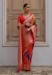Picture of Graceful Silk Fire Brick Saree