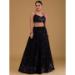 Picture of Fascinating Georgette Black Lehenga Choli