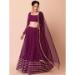 Picture of Taking Georgette Maroon Lehenga Choli