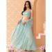 Picture of Amazing Georgette Light Steel Blue Lehenga Choli