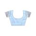 Picture of Beauteous Cotton & Linen Sky Blue Saree
