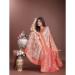 Picture of Bewitching Cotton & Linen Rosy Brown Saree