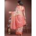 Picture of Bewitching Cotton & Linen Rosy Brown Saree