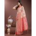 Picture of Bewitching Cotton & Linen Rosy Brown Saree
