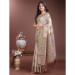 Picture of Bewitching Cotton & Linen Rosy Brown Saree
