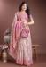 Picture of Lovely Cotton & Linen Plum Saree