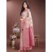 Picture of Lovely Cotton & Linen Plum Saree
