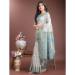 Picture of Sublime Cotton & Linen Dark Sea Green Saree