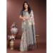 Picture of Shapely Cotton & Linen Thistle Saree