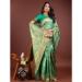 Picture of Beauteous Silk Dark Khaki Saree