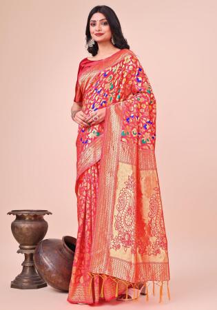 Picture of Enticing Silk Maroon Saree