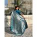 Picture of Charming Silk Midnight Blue Saree