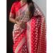 Picture of Well Formed Silk Dark Red Saree