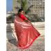 Picture of Well Formed Silk Dark Red Saree