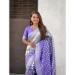Picture of Amazing Silk Dark Slate Blue Saree