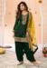 Picture of Silk Dark Slate Grey Straight Cut Salwar Kameez