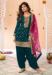 Picture of Bewitching Silk Dim Gray Straight Cut Salwar Kameez