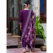 Picture of Ideal Silk Purple Readymade Salwar Kameez