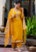 Picture of Splendid Silk Dark Golden Rod Readymade Salwar Kameez