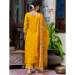 Picture of Splendid Silk Dark Golden Rod Readymade Salwar Kameez