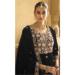 Picture of Admirable Chiffon Black Straight Cut Salwar Kameez