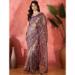 Picture of Shapely Net Violet Saree
