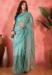 Picture of Beautiful Net Cadet Blue Saree