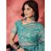Picture of Beautiful Net Cadet Blue Saree