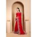 Picture of Superb Silk Dark Red Saree