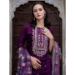 Picture of Taking Silk Saddle Brown Readymade Salwar Kameez