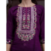 Picture of Taking Silk Saddle Brown Readymade Salwar Kameez