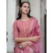 Picture of Enticing Silk Rosy Brown Readymade Salwar Kameez