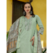 Picture of Marvelous Silk Dark Sea Green Readymade Salwar Kameez