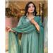 Picture of Beauteous Silk Cadet Blue Readymade Salwar Kameez