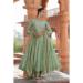 Picture of Amazing Silk Dark Sea Green Readymade Salwar Kameez