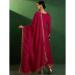 Picture of Elegant Silk Dark Red Readymade Salwar Kameez