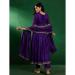 Picture of Amazing Silk Purple Readymade Salwar Kameez