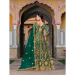 Picture of Fascinating Net Teal Anarkali Salwar Kameez