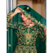 Picture of Fascinating Net Teal Anarkali Salwar Kameez