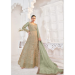 Picture of Excellent Net Dark Sea Green Party Wear Gown
