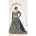 Picture of Ideal Chiffon Dark Slate Grey Lehenga Choli