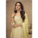 Picture of Magnificent Chiffon Wheat Straight Cut Salwar Kameez