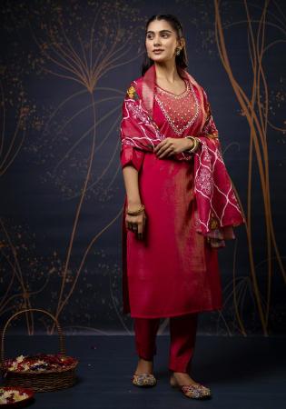 Picture of Graceful Silk Light Coral Readymade Salwar Kameez