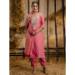 Picture of Pleasing Silk Tomato Readymade Salwar Kameez