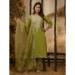 Picture of Nice Silk Olive Readymade Salwar Kameez