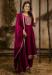 Picture of Admirable Silk Maroon Readymade Salwar Kameez