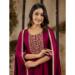 Picture of Admirable Silk Maroon Readymade Salwar Kameez