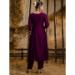 Picture of Fine Silk Purple Readymade Salwar Kameez