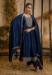 Picture of Superb Silk Midnight Blue Readymade Salwar Kameez